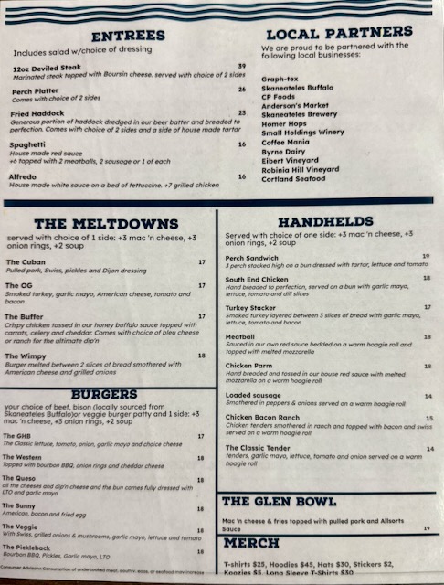 Menu Page 2